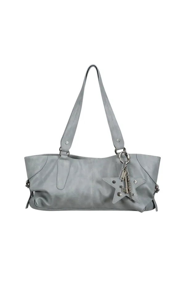 ranch bag (misty blue) & keyring set