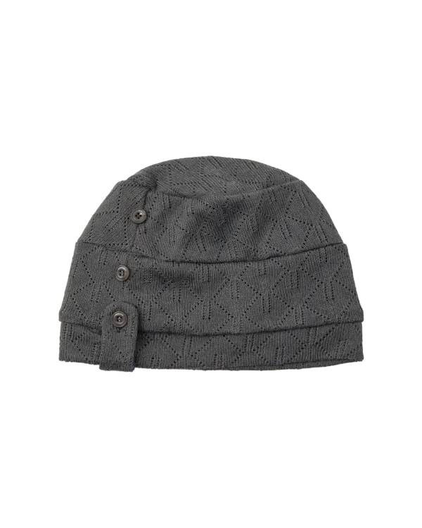 WRINKLED BEANIE [CHARCOAL]