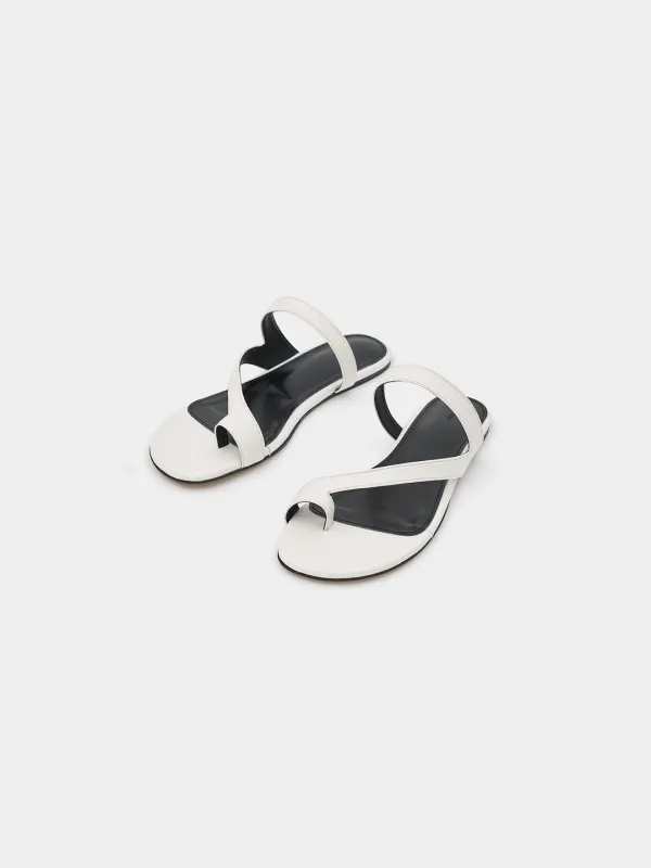 Dein cross flat sandals