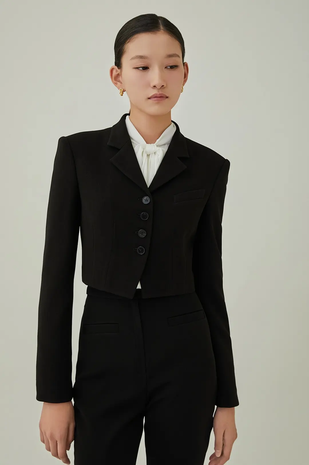하나보 NO.26 JACKET - BLACK 상품 이미지 1