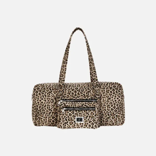 clip pouch bag-leopard
