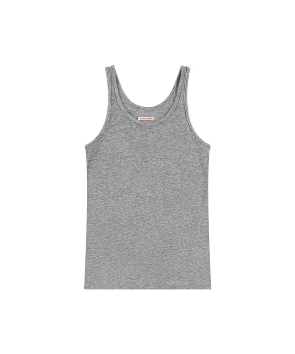 A3580 에어리 슬리브리스_Melange gray