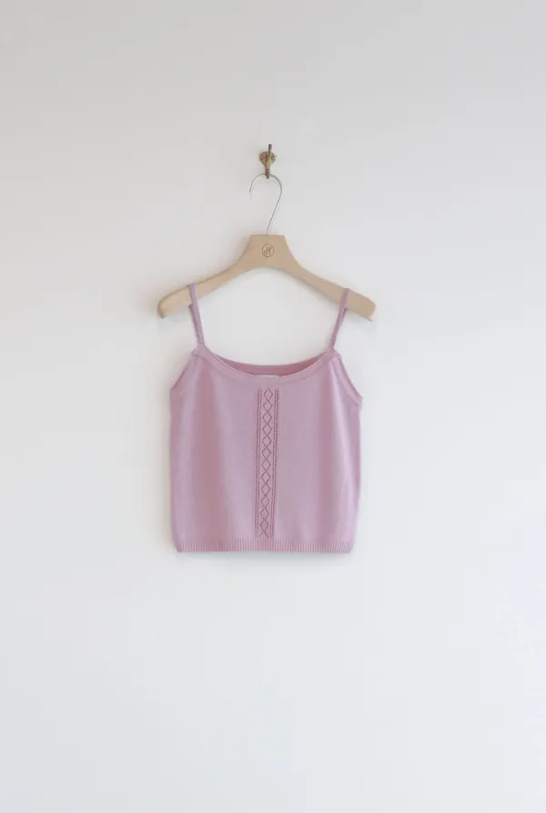GLOVER KNIT TOP (LILAC)