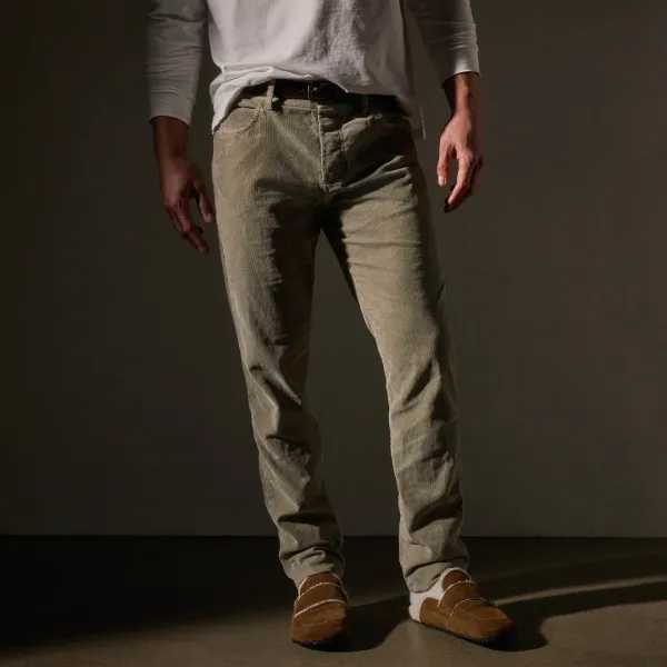 Corduroy 5 Pocket Pant - Toast Pigment