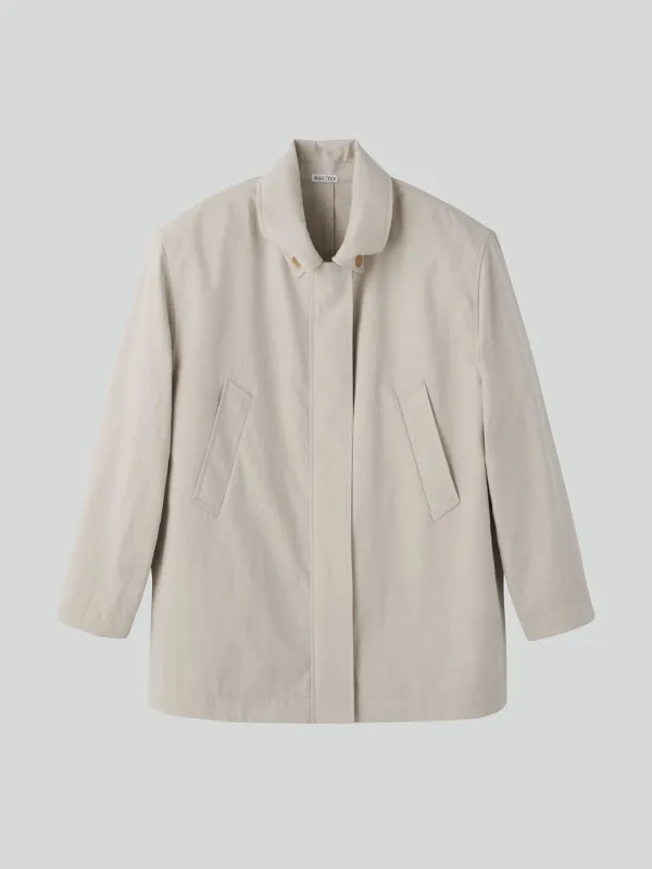 DETACHABLE PAD HUNTING COAT (ECRU)