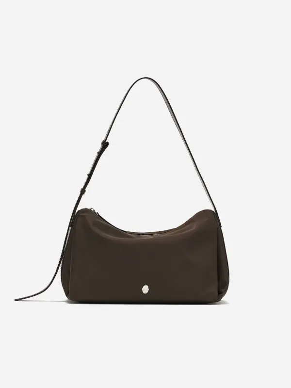 Soft Shoulder Nylon Dark Brown