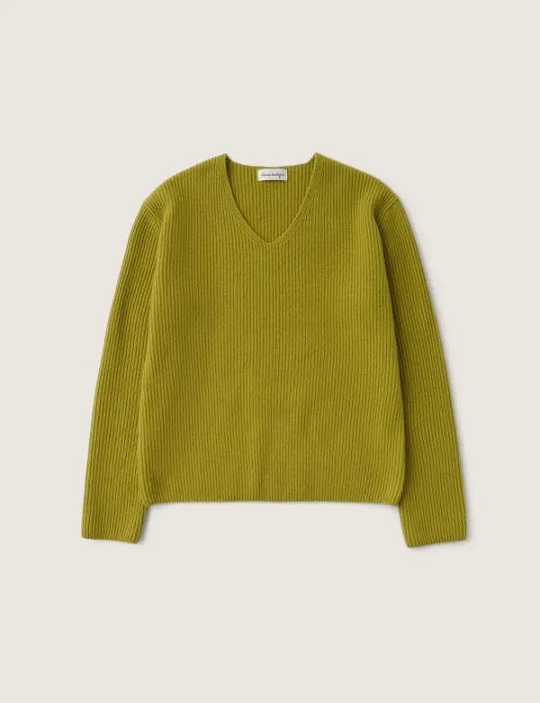 Rory Cashmere Knit (Olive)
