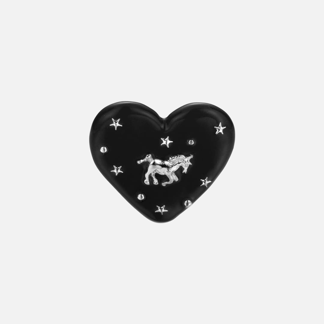 엔프프 heritage heart keyring-black 상품 이미지 1