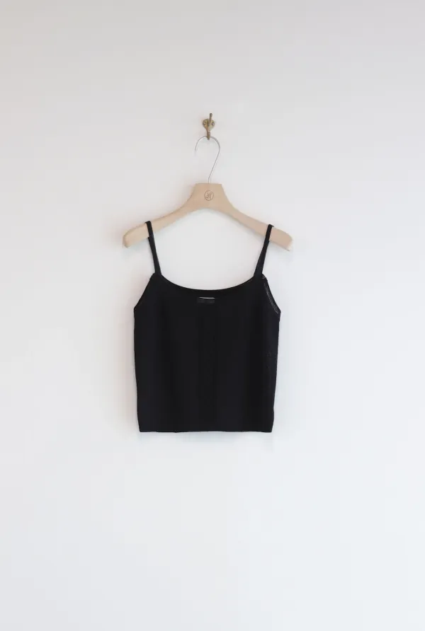 GLOVER KNIT TOP (BLACK)