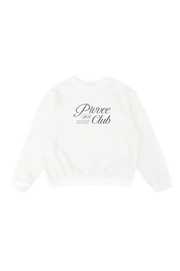 [1차] Piv\'vee Sports Club Sweatshirt (cloud white)