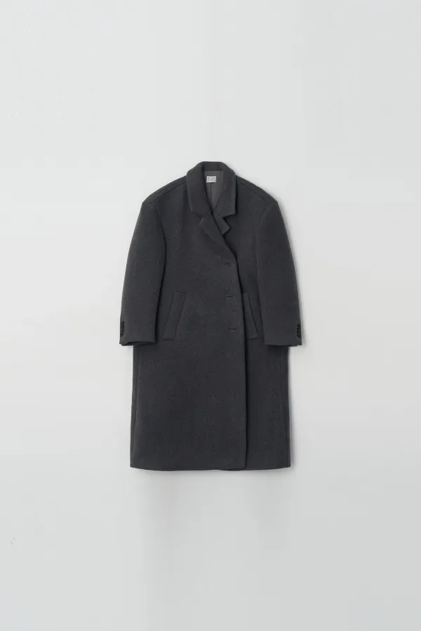Oversized Wool Coat (charcoal)