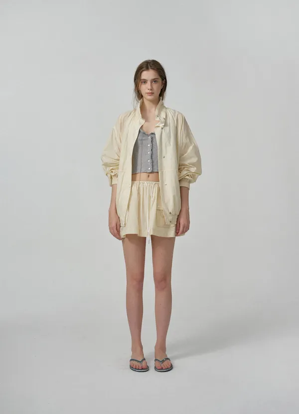 Leon Wind Set-Up Jacket_Yellow