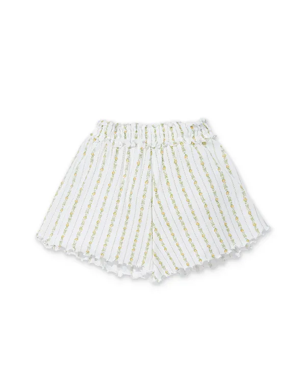 Honey Flos Smocked Shorts