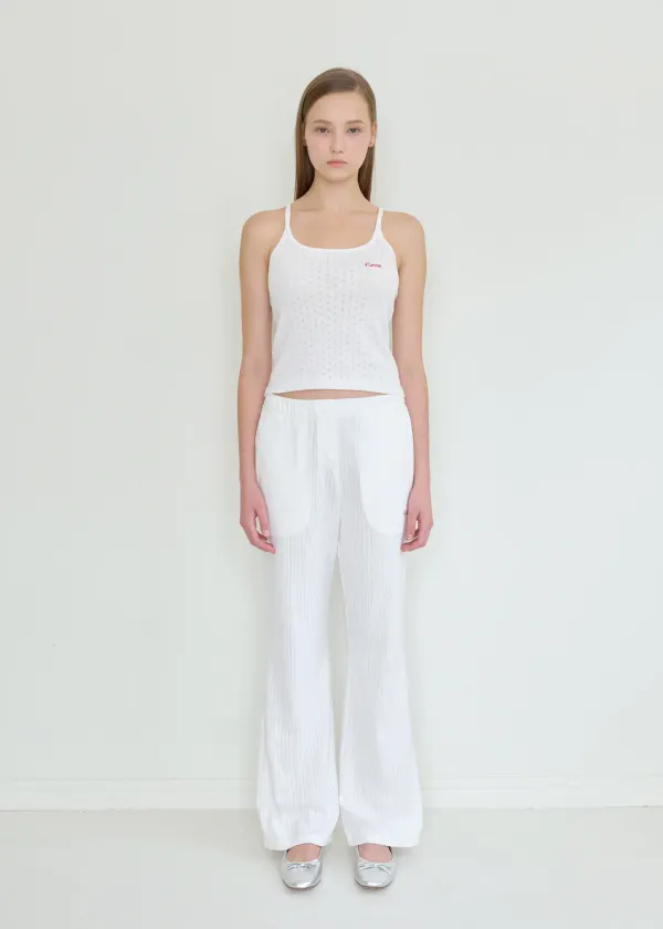 Button Up One Mile Pants_Ivory