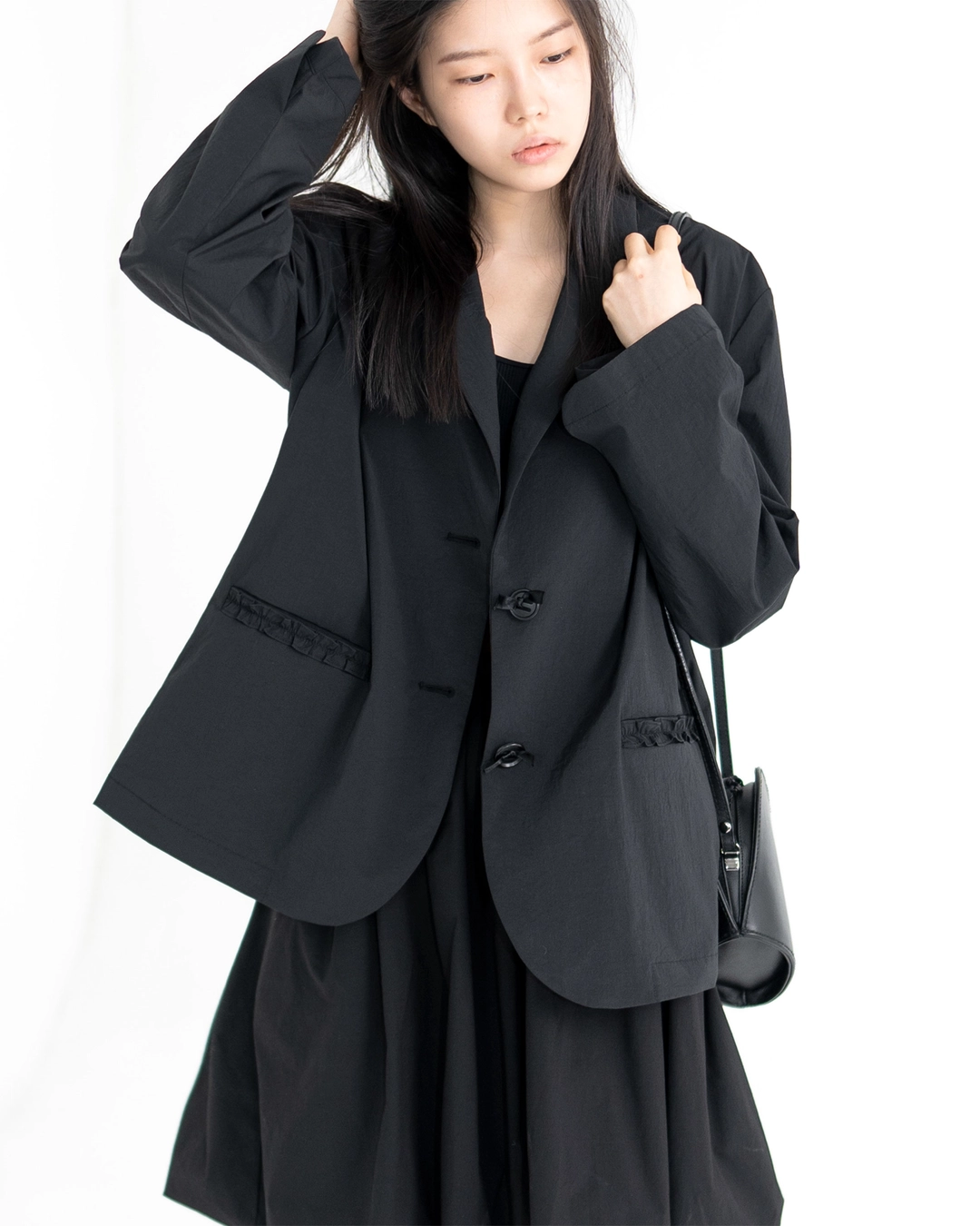 유노이아 frill round over jacket 상품 이미지 2