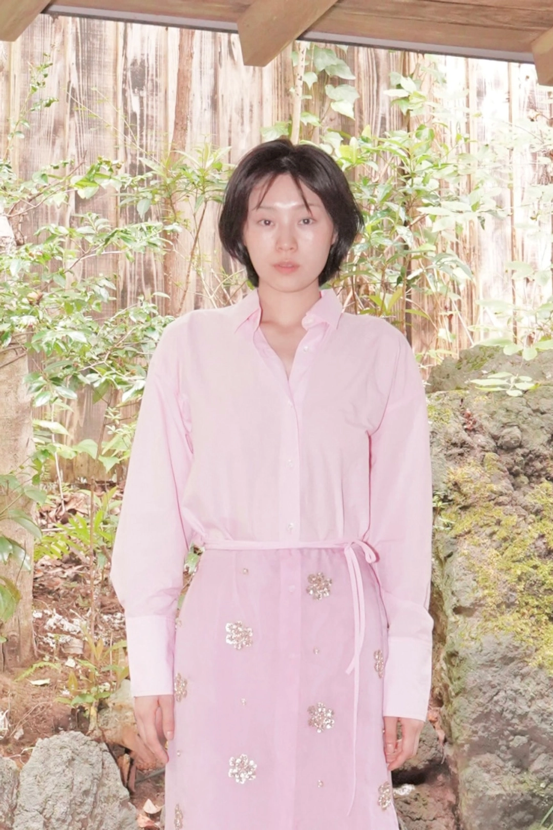 누아누 Mue Shirt_Pink 상품 이미지 1