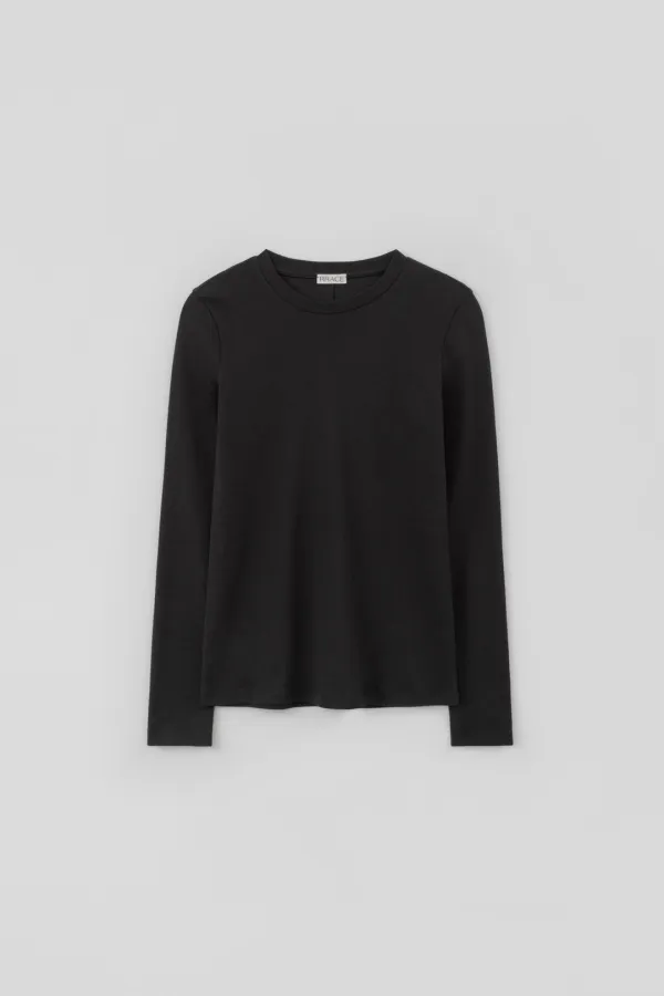 Seamless Slim Long Sleeve_Black