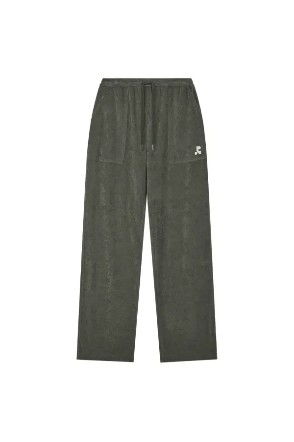 TERRY JOGGER PANTS - KHAKI