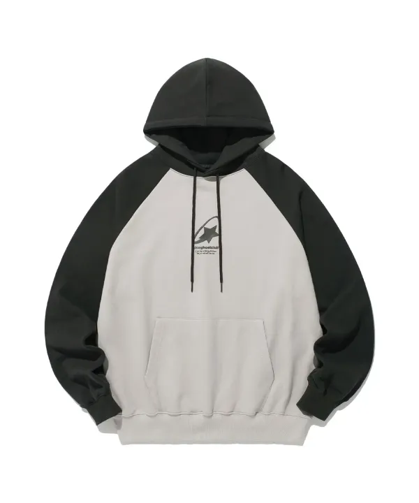 shooting star logo hoodie[beige]