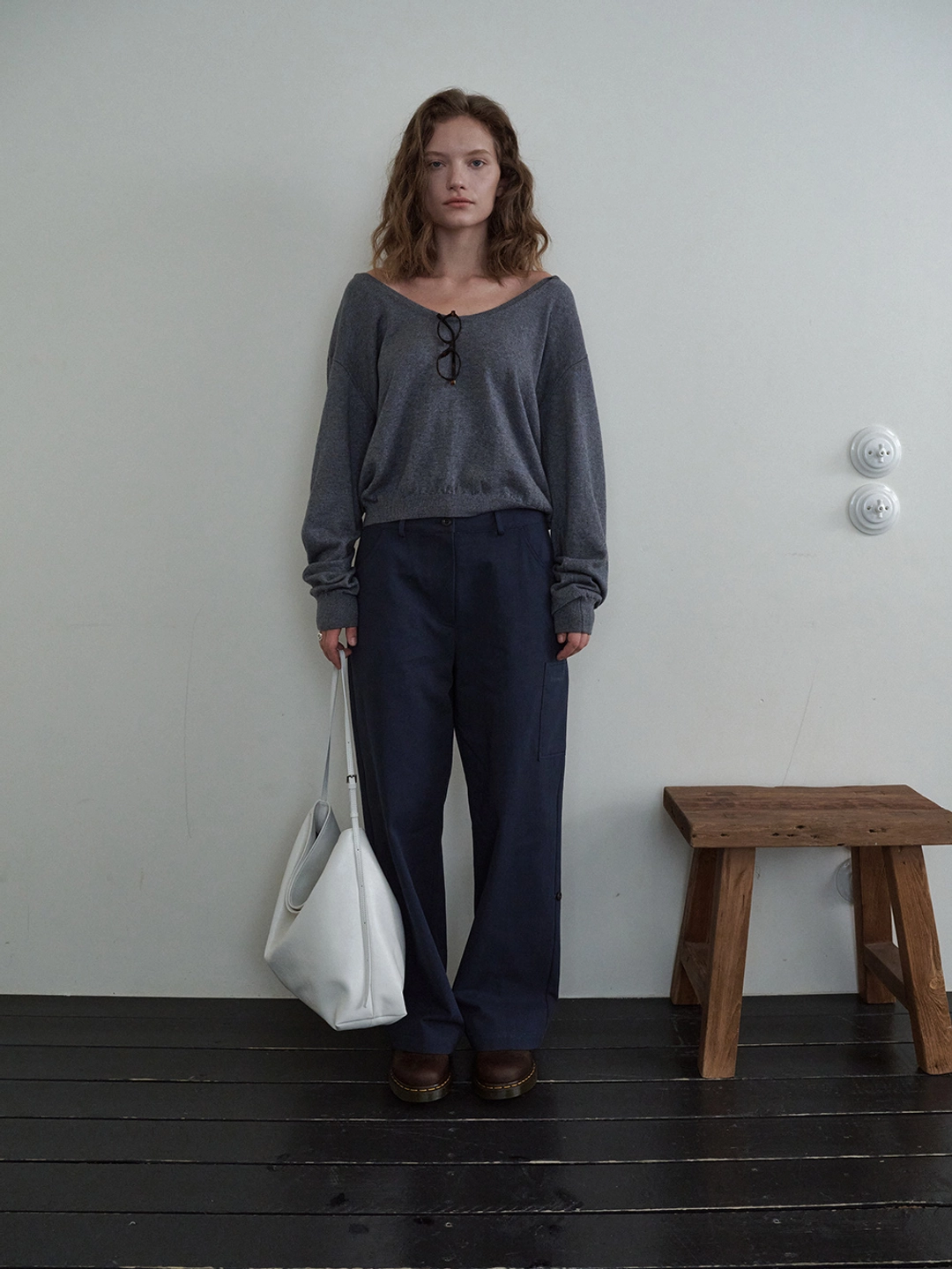 프랑메리코 Taz Work Pants - Navy 상품 이미지 1