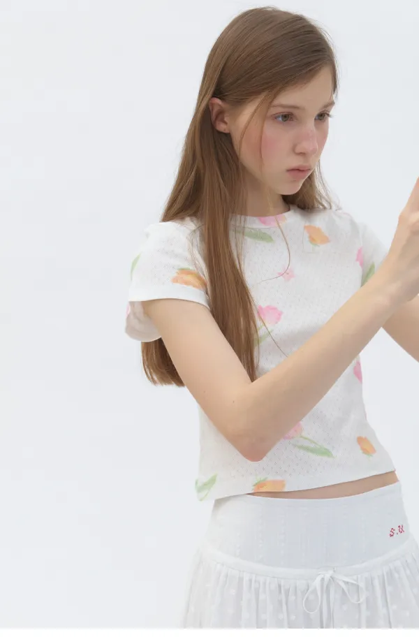 Watery Tshirt Pink