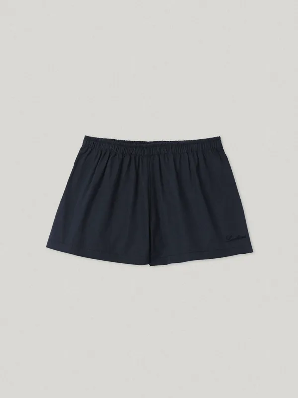 Navy Bedroom Shorts (3rd)