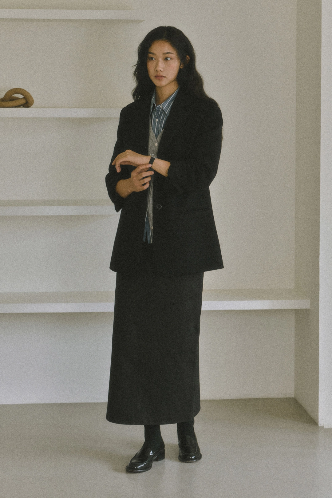 세이지먼트 FARROL POCKET WOOL JACKET_BLACK 상품 이미지 2