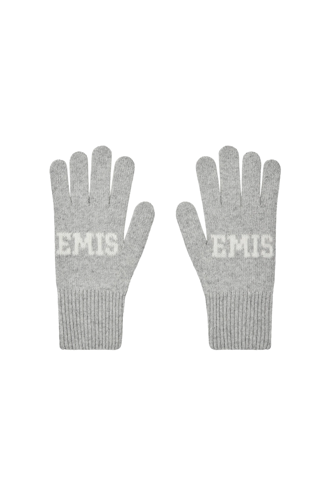 이미스 LOGO FINGER GLOVES-GRAY 상품 이미지 2