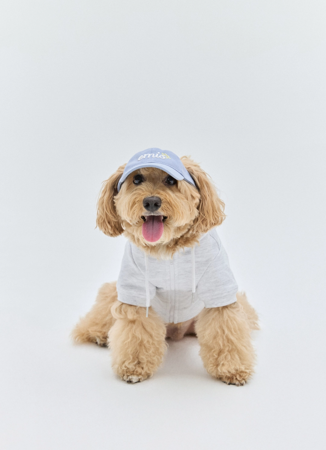 이미스 (PET) LETTERING LOGO BALL CAP-BLUE 상품 이미지 2