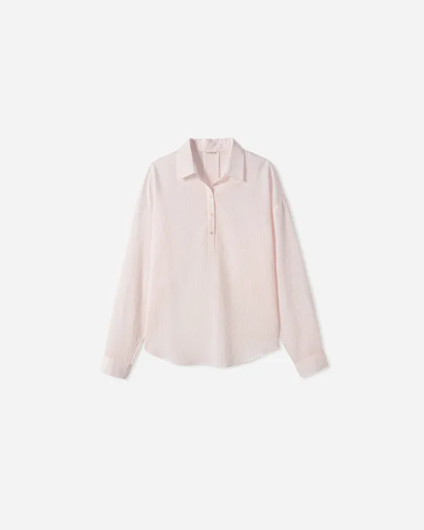 Burnet Stripe Sheer Shirt