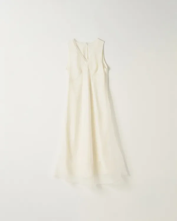 [5th] Lace Sleeveless Dress [IVORY]