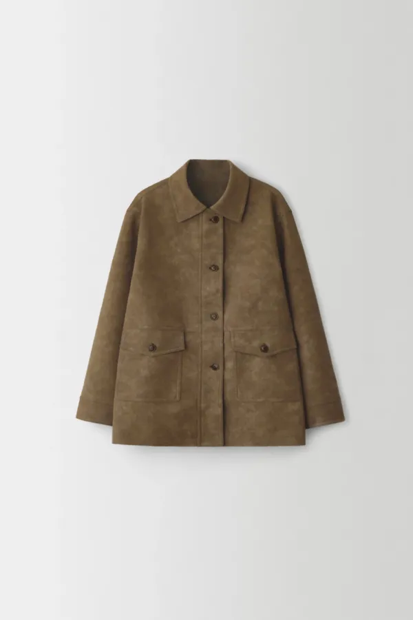 Morrow Leather Jacket ( Brown )