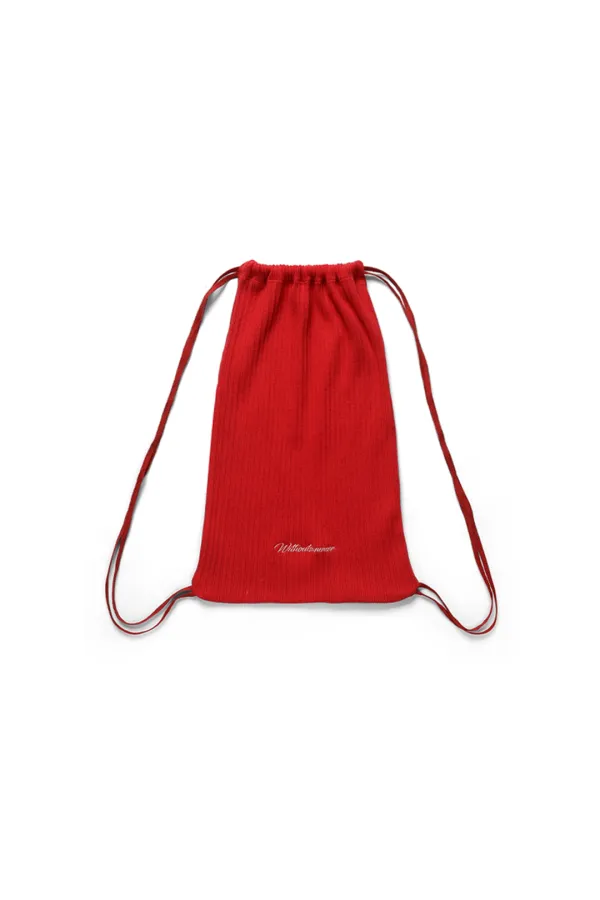 Logo gym sack_red