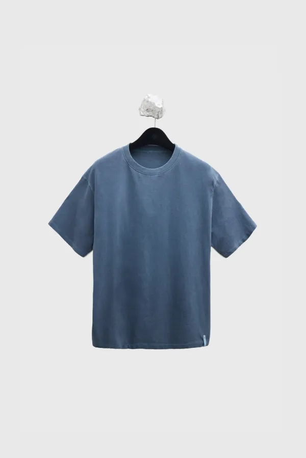 Leather Trim H/S T-shirt