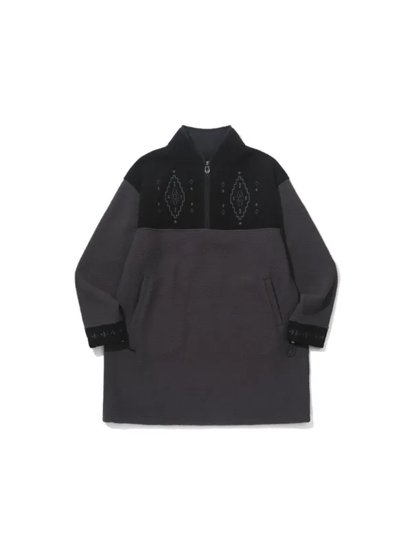 [10/30 순차발송]Aztec Zip-up Dress Black_F263OP03 - FRITUR(프리터)