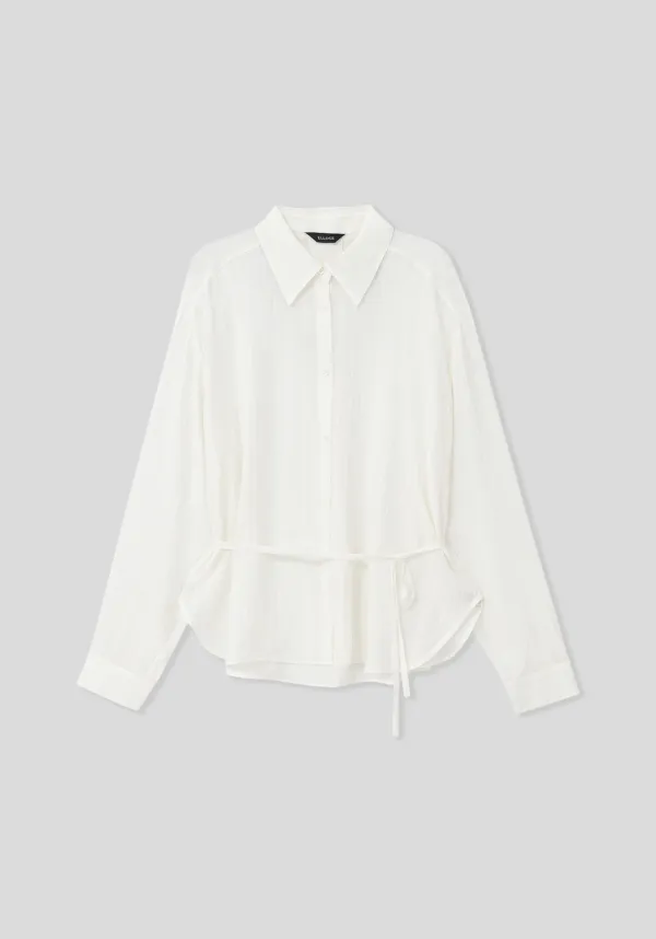 Alma Loose-fit Shirt (White Stripe)