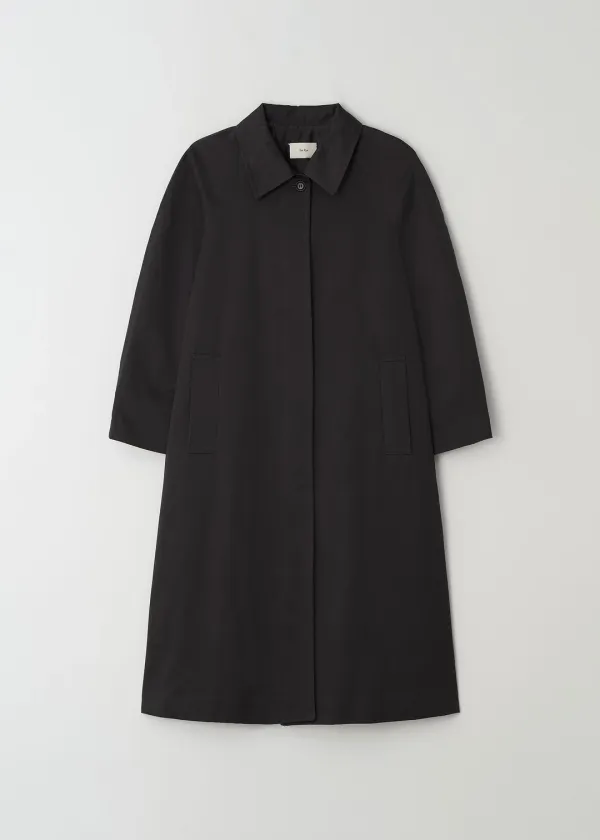 Balmacan Trench Coat(Charcoal)