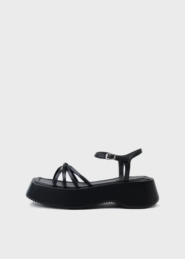(빠른배송) MELLOW PLATFORM SANDAL [C5S11BK]
