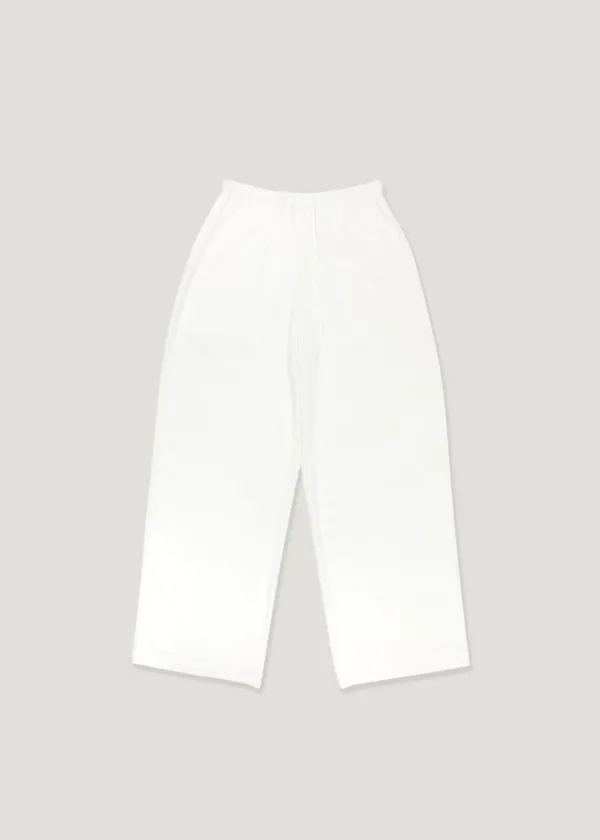 [5th] Easy Linen String Pants_White