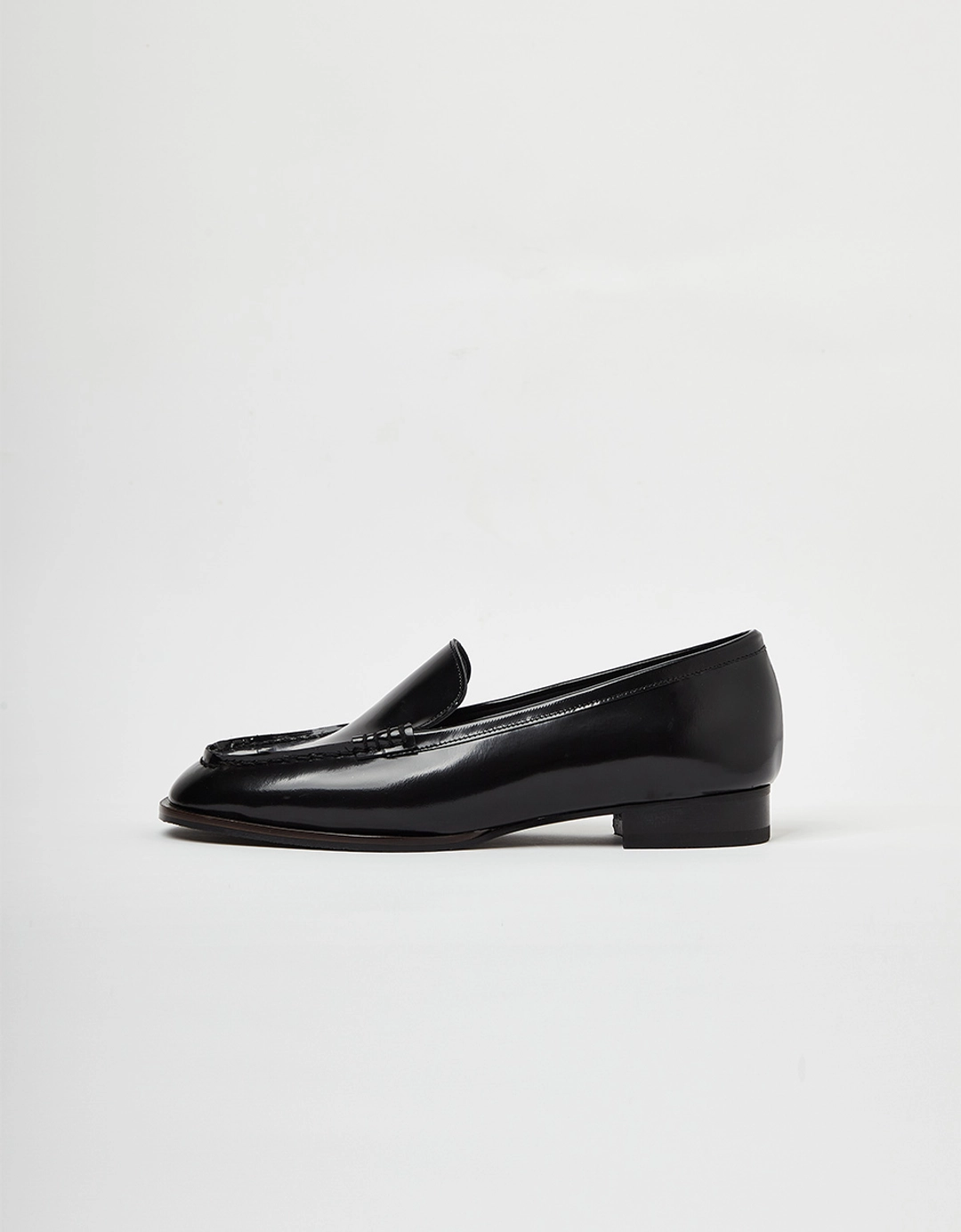 러브어스유 Italy Cow Leather Loafer (Black) 상품 이미지 1