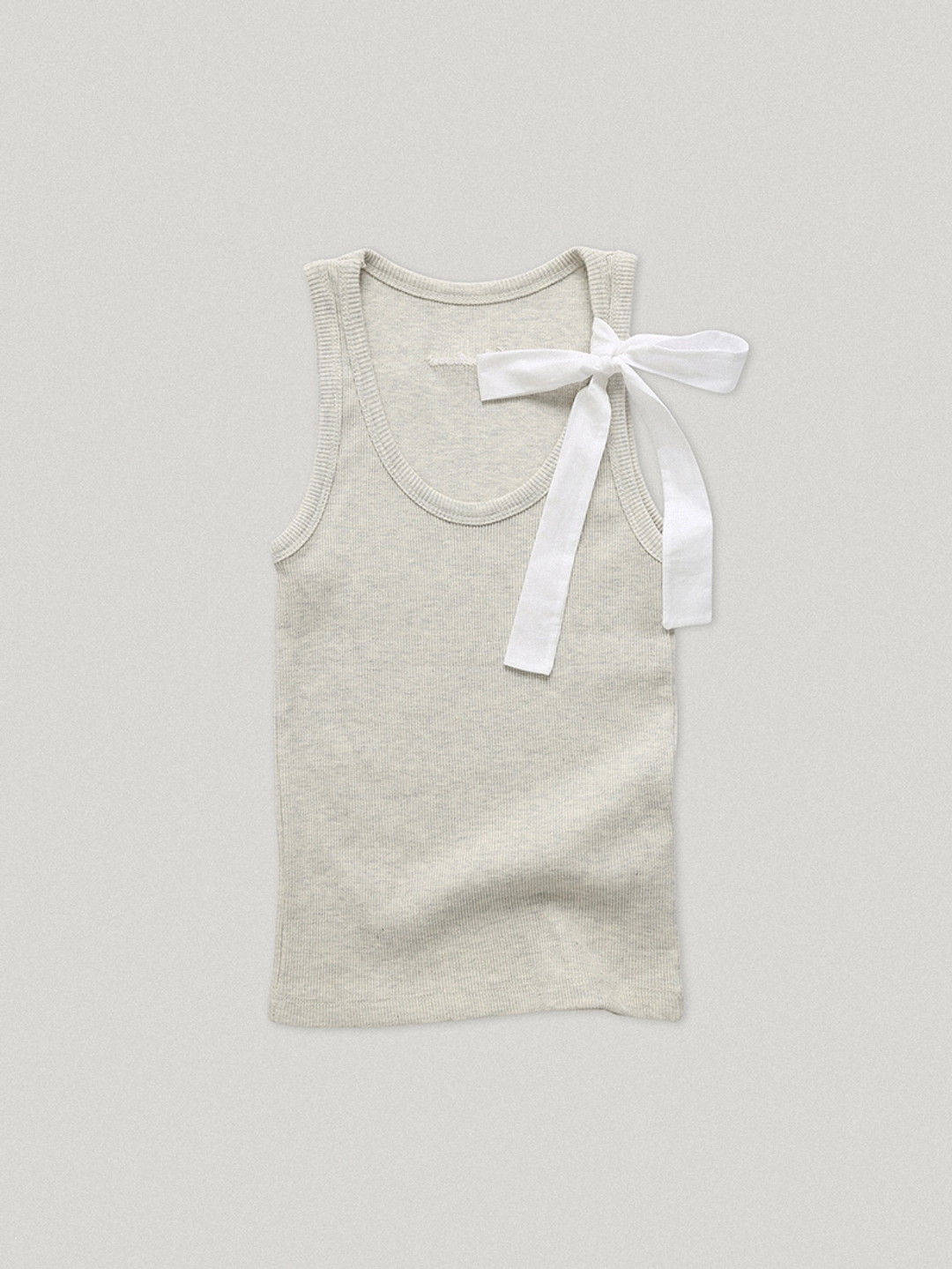 Blythe Ribbon Sleeveless Mel Gray