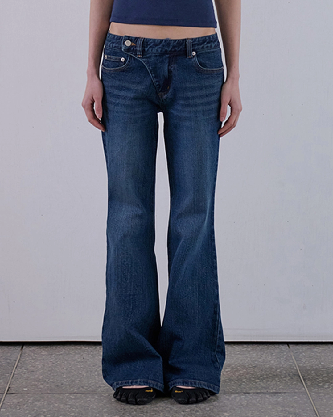 오데스 CONTOUR BOOTCUT JEANS - BLUE 상품 이미지 1