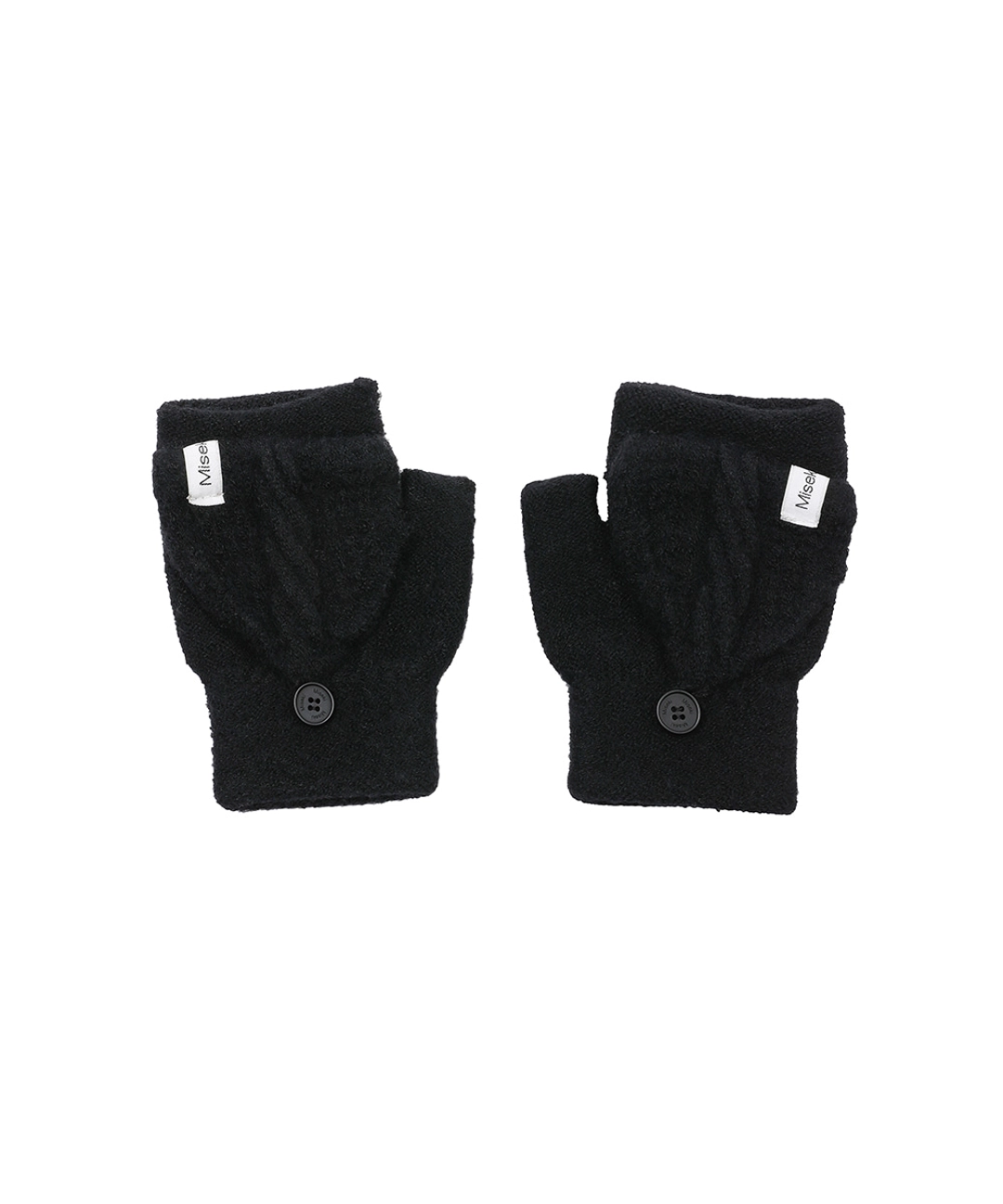 미세키서울 Flip-top gloves BLACK 상품 이미지 2
