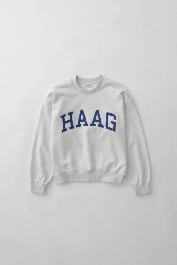 2nd) a haag sweatshirt (light grey)