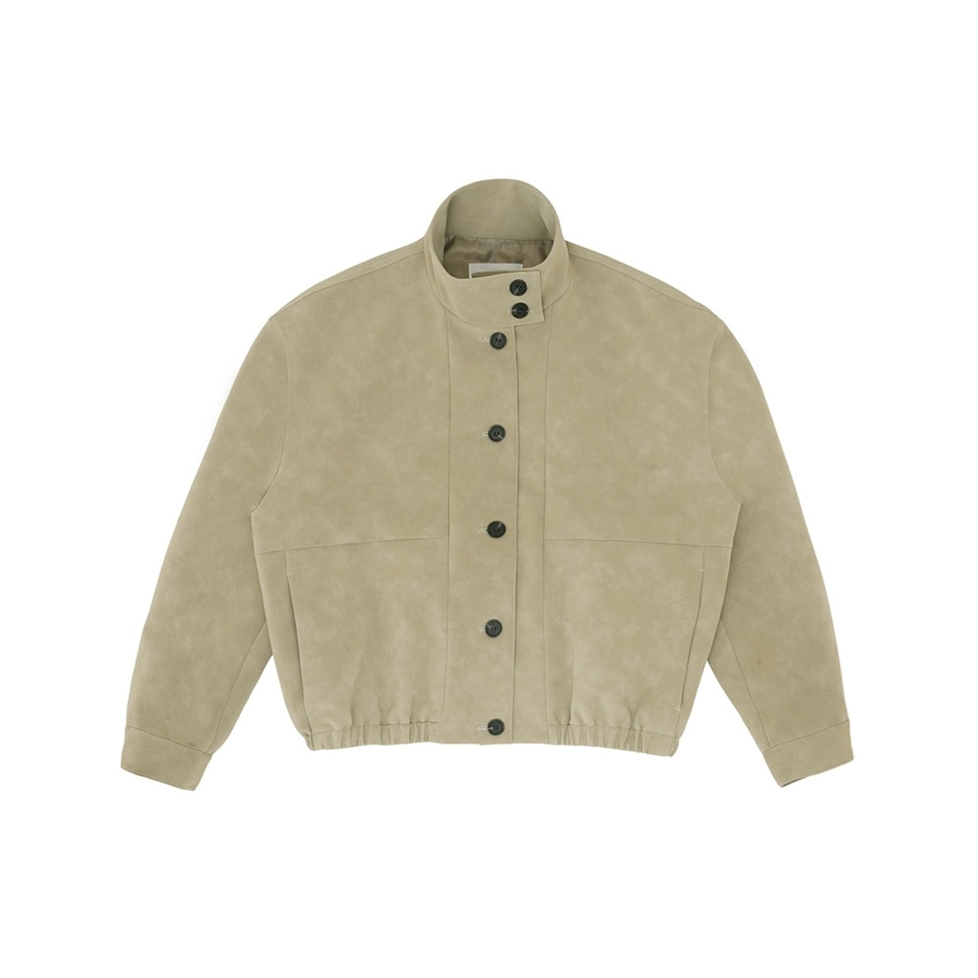 피브비 [3rd] Suede Blouson (oatmeal beige) 상품 이미지 1