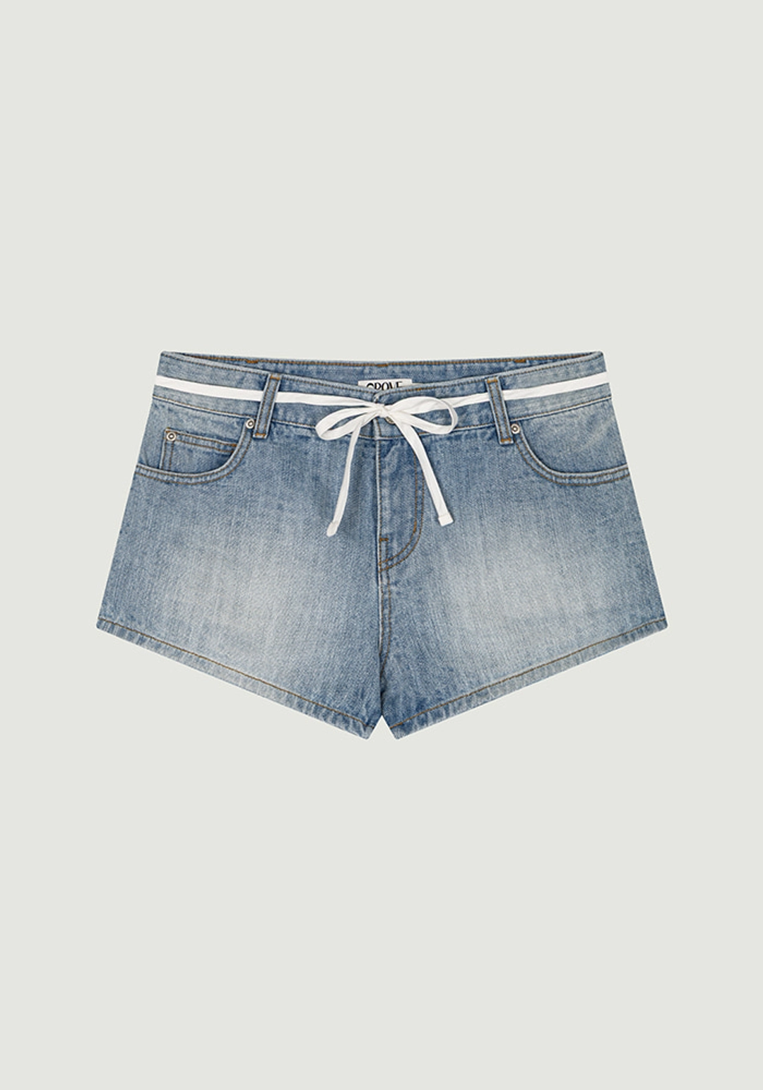 그로브 SOLINA DENIM SHORTS 상품 이미지 3
