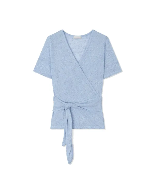 EASE WRAP HALF TOP (4color)