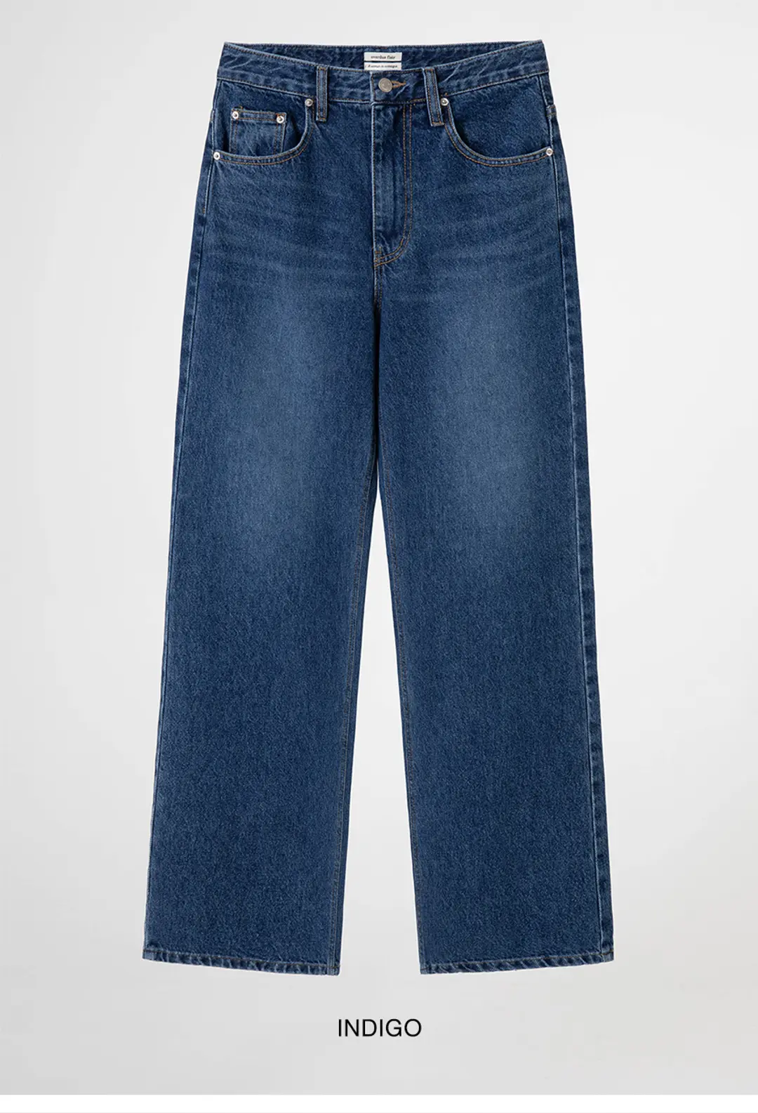 오버듀플레어 INDIGO DENIM PANTS 상품 이미지 1