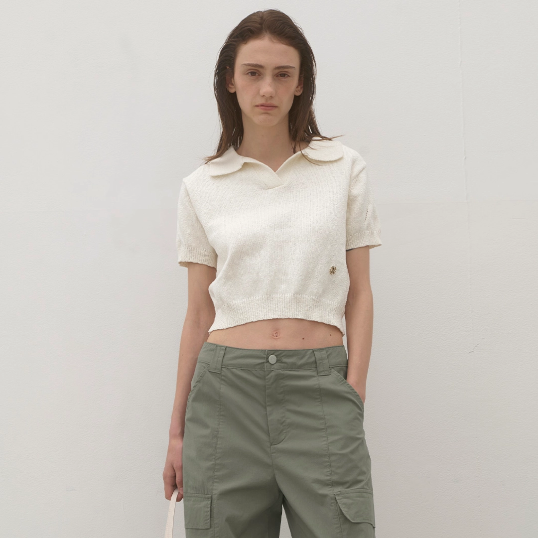 아뜰리에 나인 (T-6867)ALLIE MINIMAL COTTON KNIT 상품 이미지 2