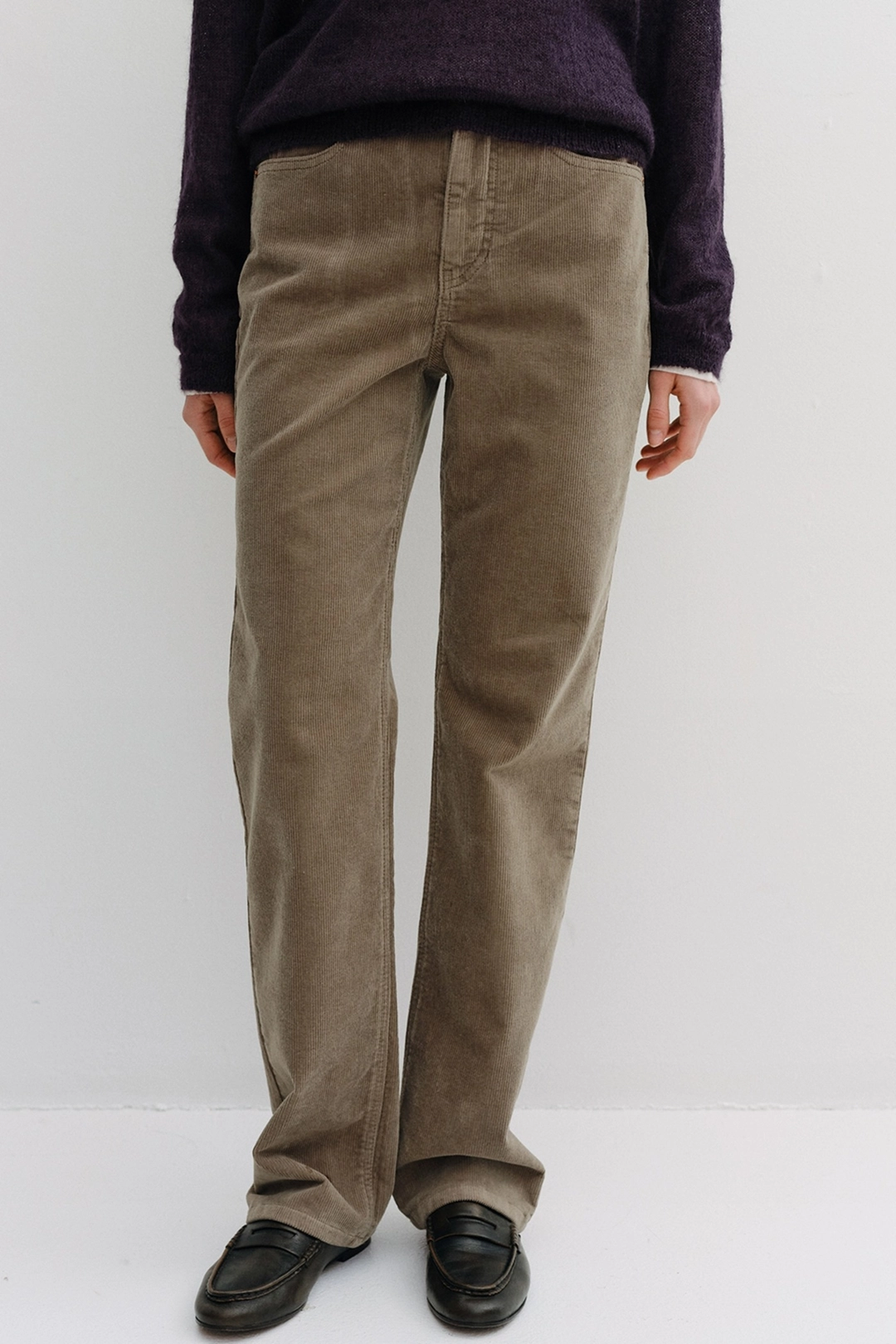 블랭크공삼 relaxed straight corduroy pants (vintage beige) 상품 이미지 2